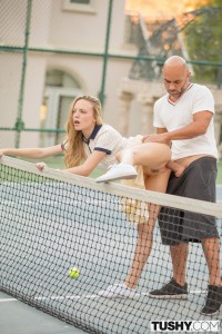 Tushy Aubrey Star in Tennis Student Gets Anal Lesson with Christian Clay 3